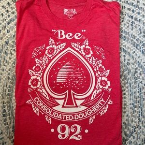 Bicycle Red Graphic Tee - Short Sleeve